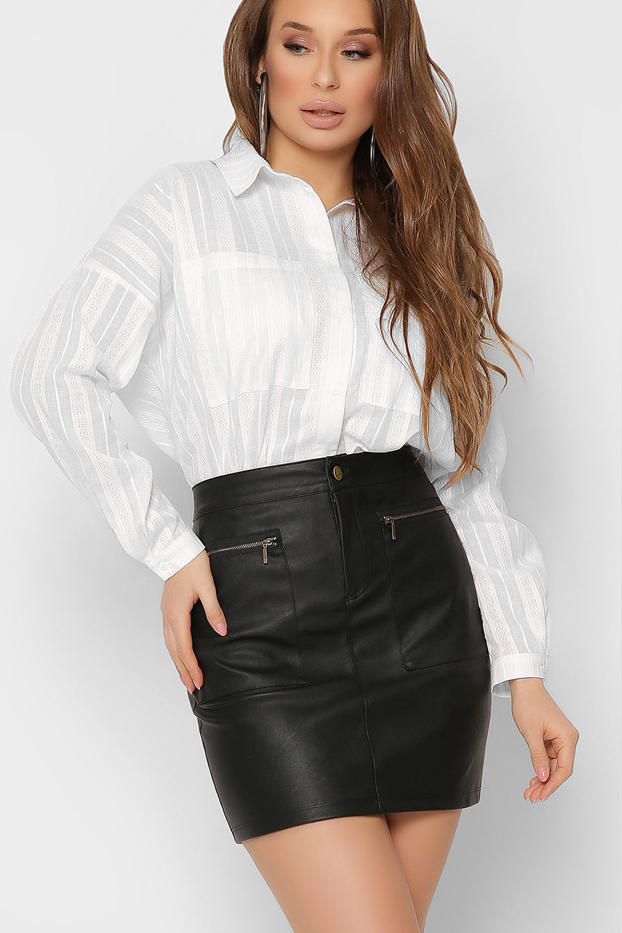 Рубашки женские Carica Белая S BK-7704-3/S, фото №2