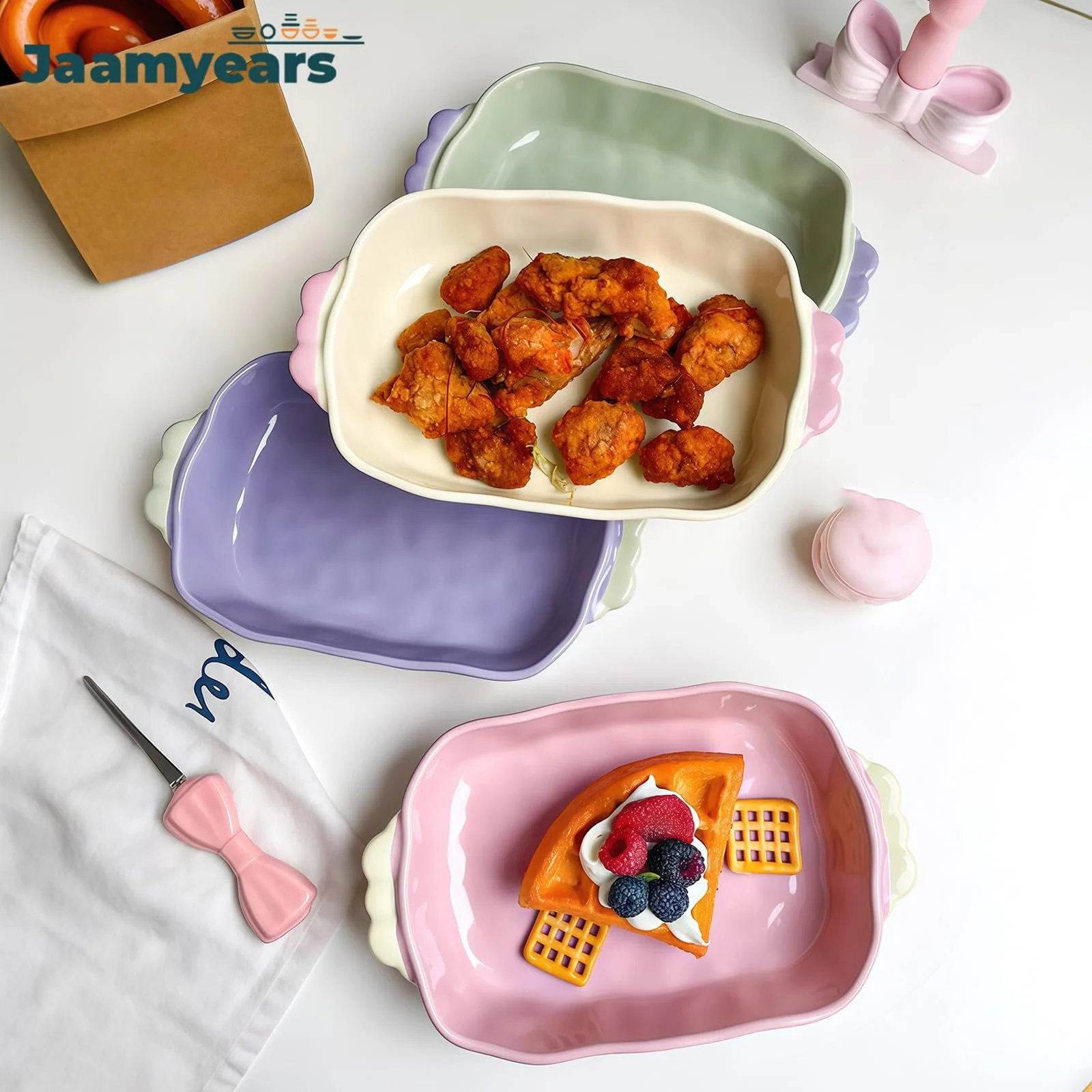 Форма для запікання Прямокутна Керамічна, фото №3