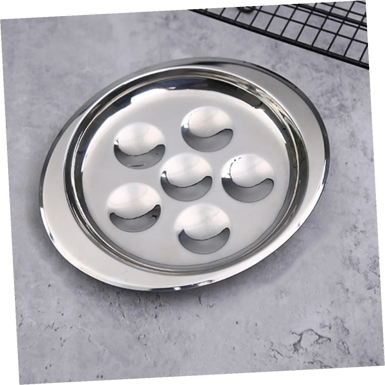 Форма для запекания улиток NOLITOY нержавеющая сталь долговечная пригодна для мытья в посудомоечной машине, фото №5