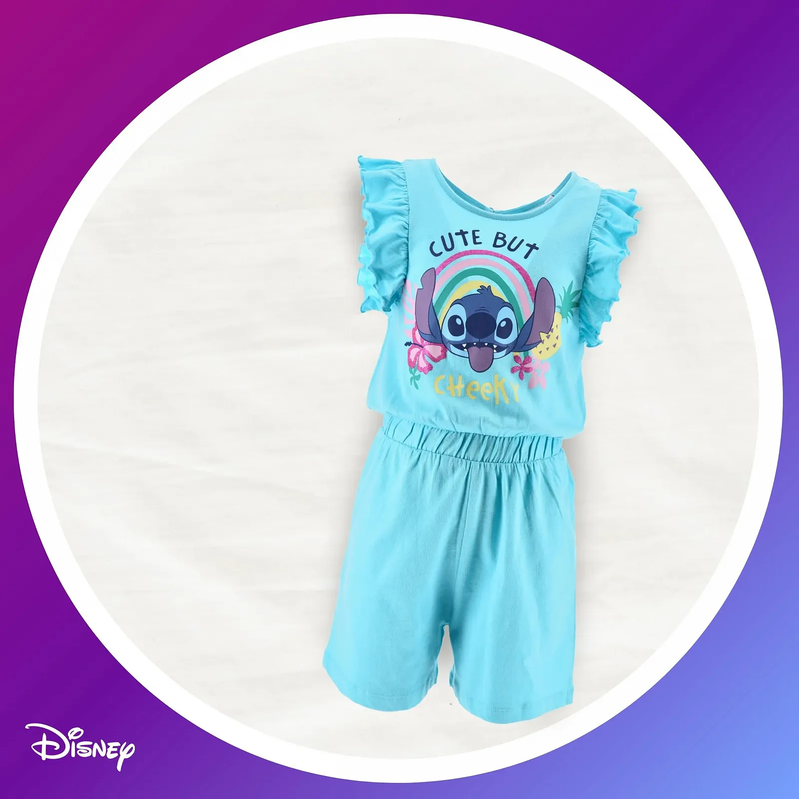 Комплект піжамний (футболка та шорти) Disney Stitch, фото №4 Комплект піжамний (футболка та шорти) Disney Stitch, фото №4