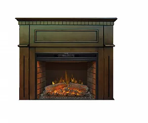 Каминокомплект IDaMebel Sorrento ольха Goodfire 26 - Фото 1