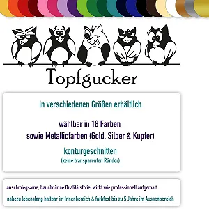 Наклейка на стіну Sunnywall Pot Gazer Owls Birds Size 2 82 x 30 см Світло-рожева synthetic.ua - Фото 1