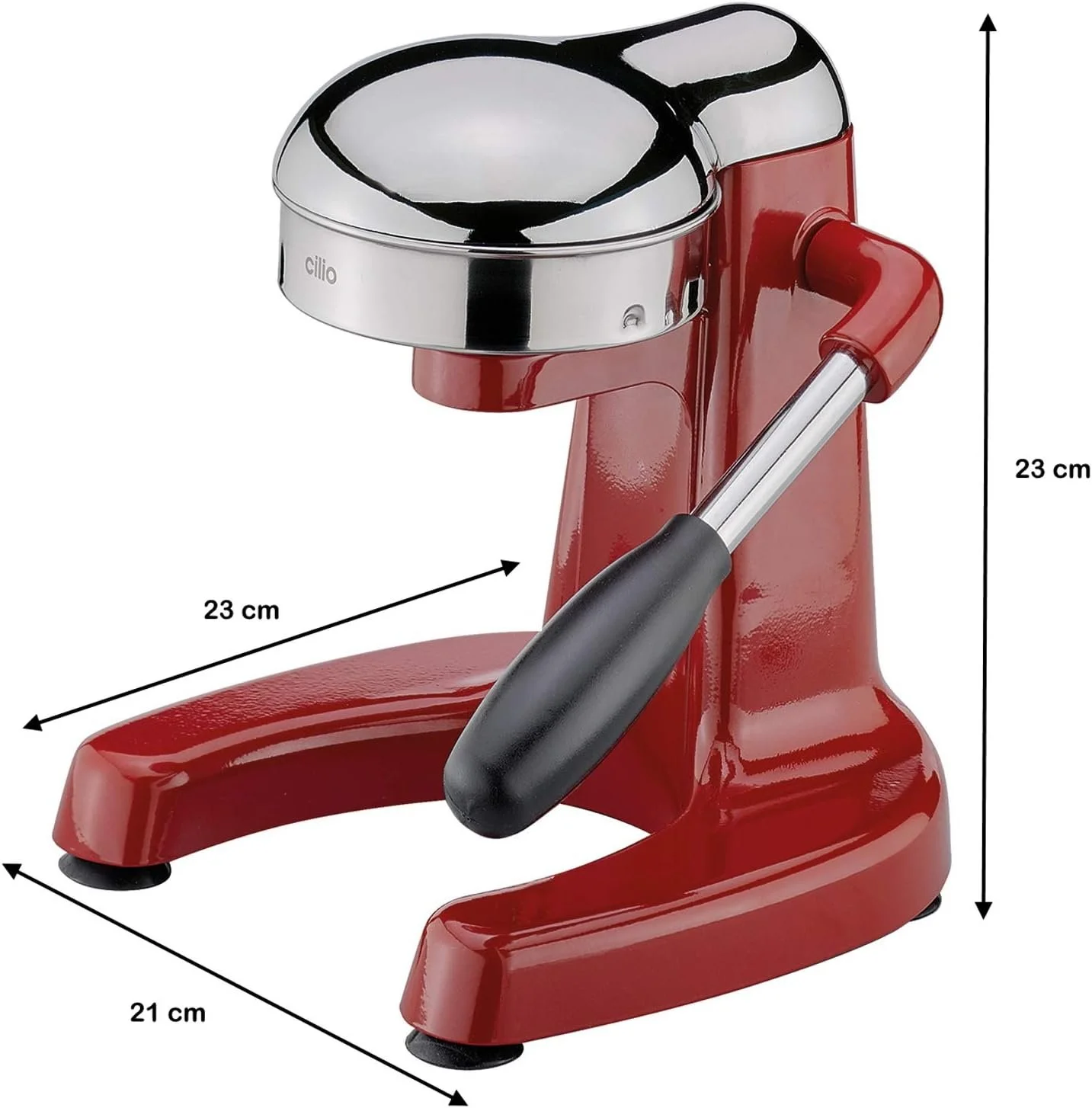 Профессиональная соковыжималка Cilio POSITANO Red, фото №3