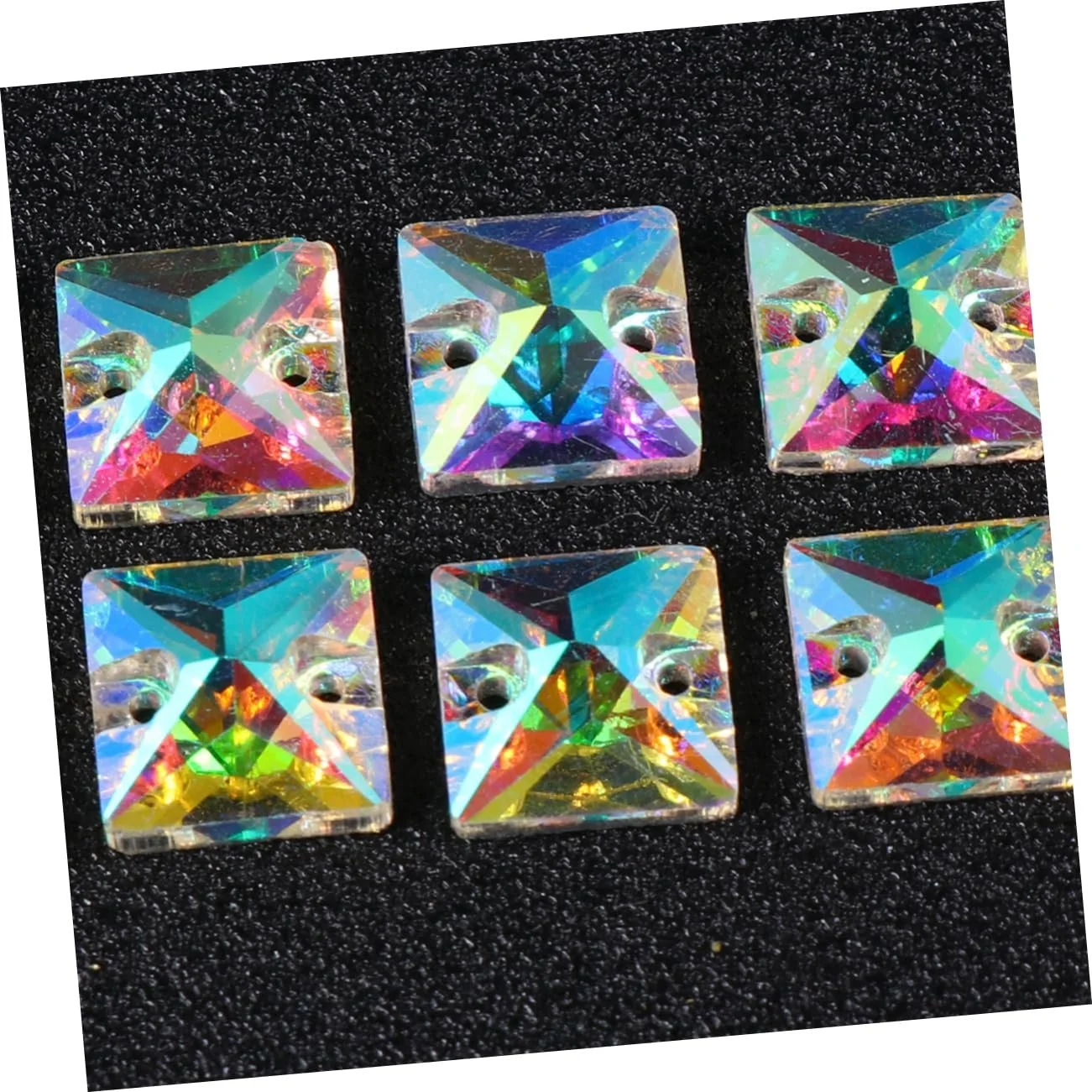 Стрази Скло SEWACC 3 Набори 10 Стилів Набір для Вечірнього Взуття 100 штук * 3, фото №7