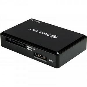 Читач флеш-карт Transcend USB 3.1 Gen 1 Type-C SD microSD CompactFlash Memory Stick TS-RDC8K2 synthetic.ua - Фото 1