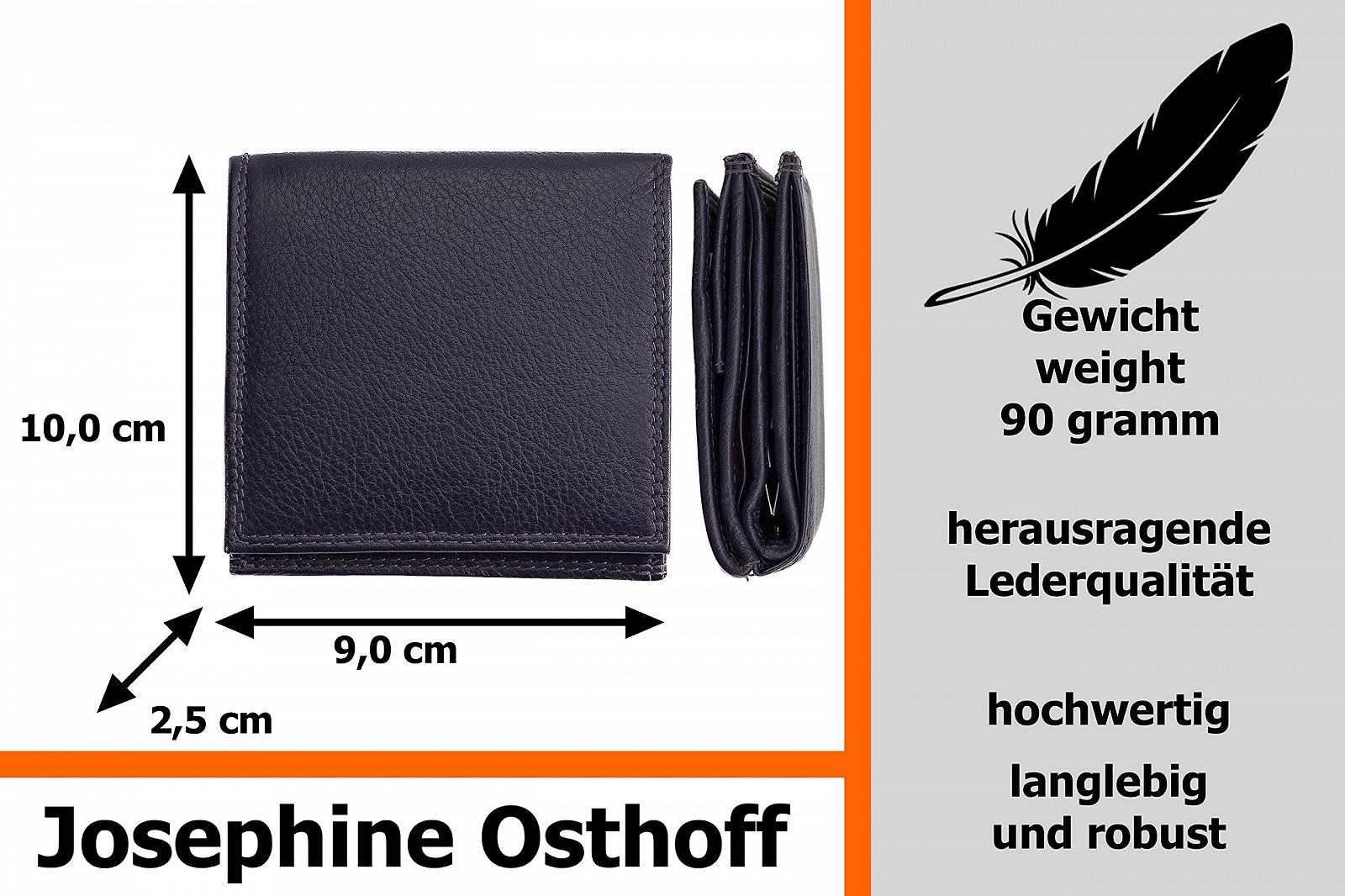 Кошелек Josephine Osthoff Josybag's Popular Viennese Box 8 карт 1 карман на молнии Фиолетовый, фото №3