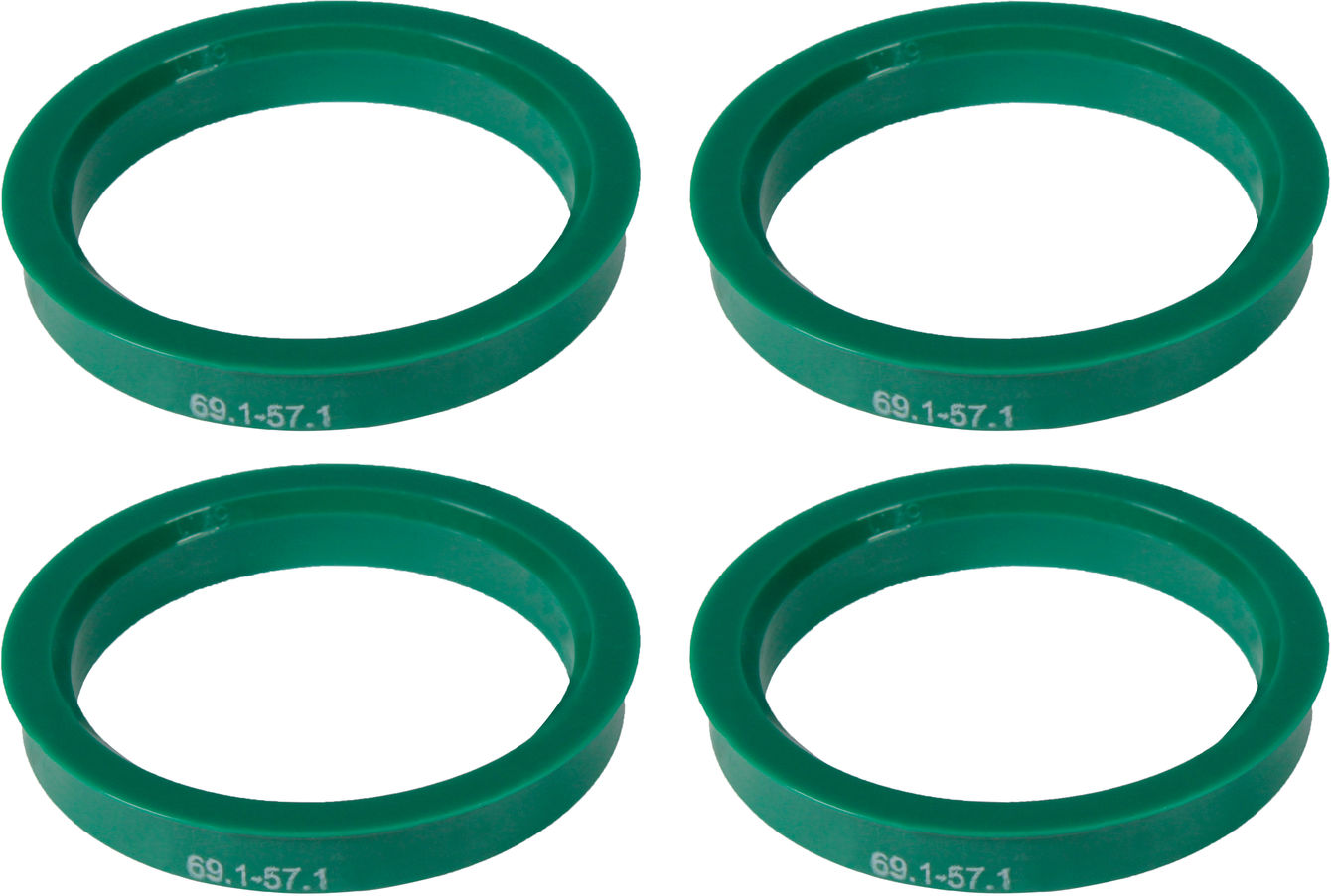 Кільця центрувальні для колісних дисків 69.1-57.1 Walline термопластик WL, фото №1