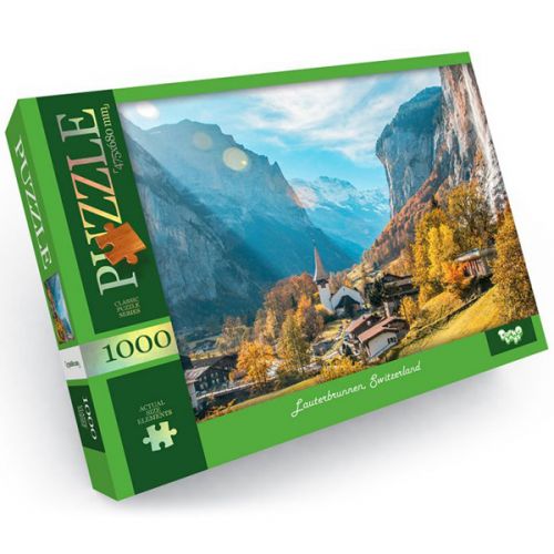 Пазли Швейцарія 1000 елем, фото №1