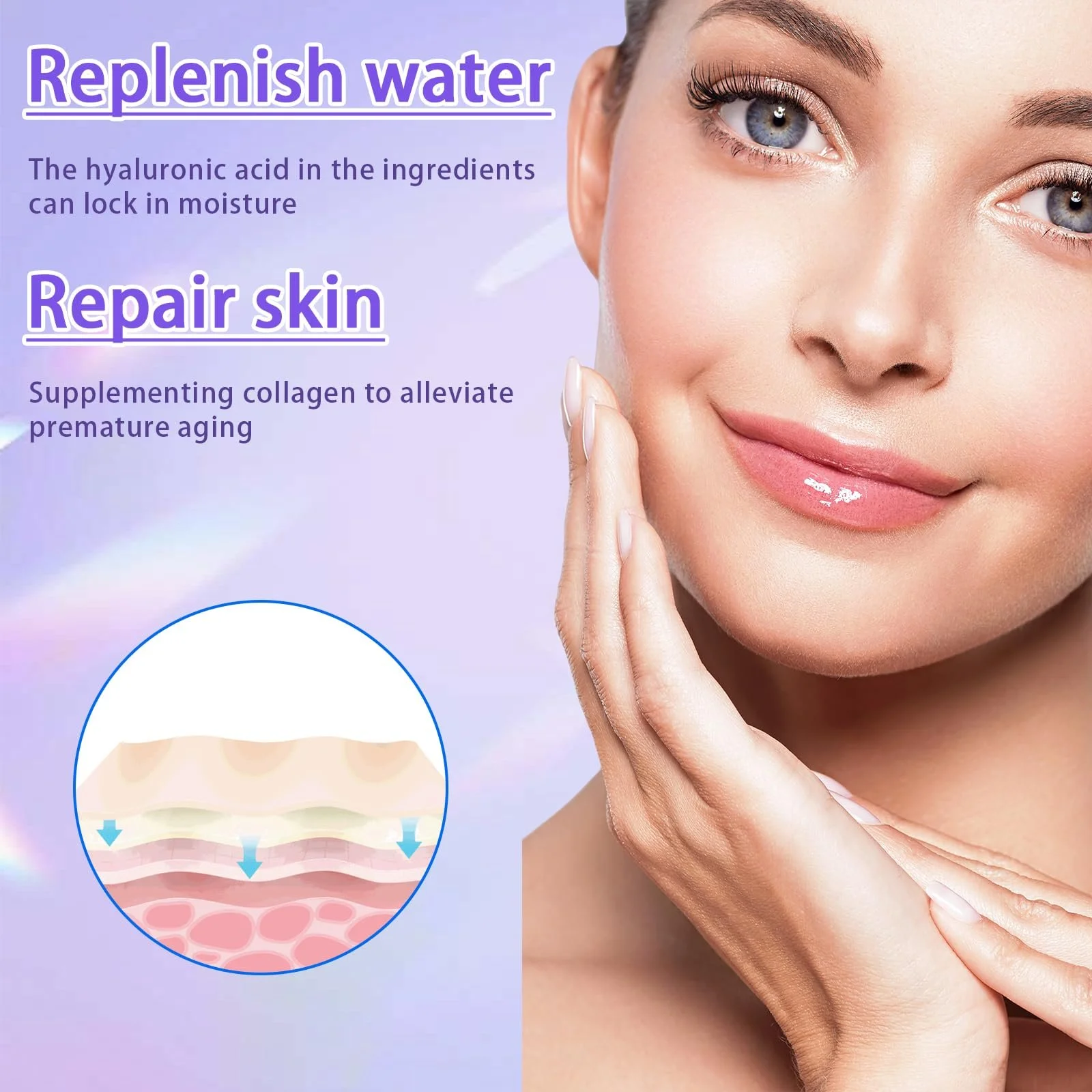 Стрічки для підтяжки обличчя Gjinxi Наліпка для підтяжки обличчя Невидима V-подібна (120 штук в упаковці), фото №6