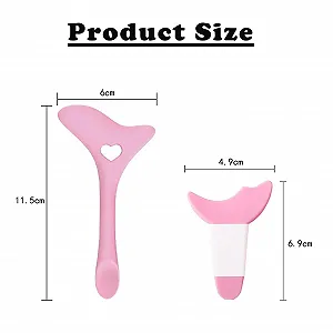 Набір Eyeliner Stencils Силіконовий Рожевий synthetic.ua - Фото 1