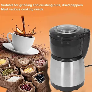 Электрическая кофемолка Topyond 200 Вт, EU Plug, 220 В synthetic.ua - Фото 1