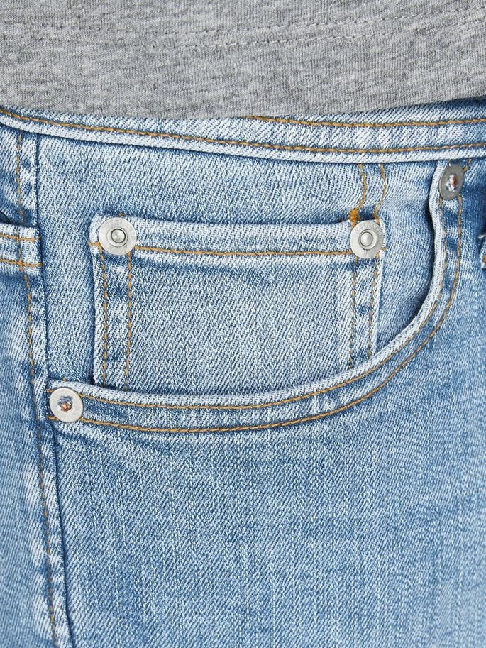 Джинси JJIGLENN JJORIGINAL SBD 805 NOOS 12201645-Blue Denim Jack&Jones Блакитний M, фото №4