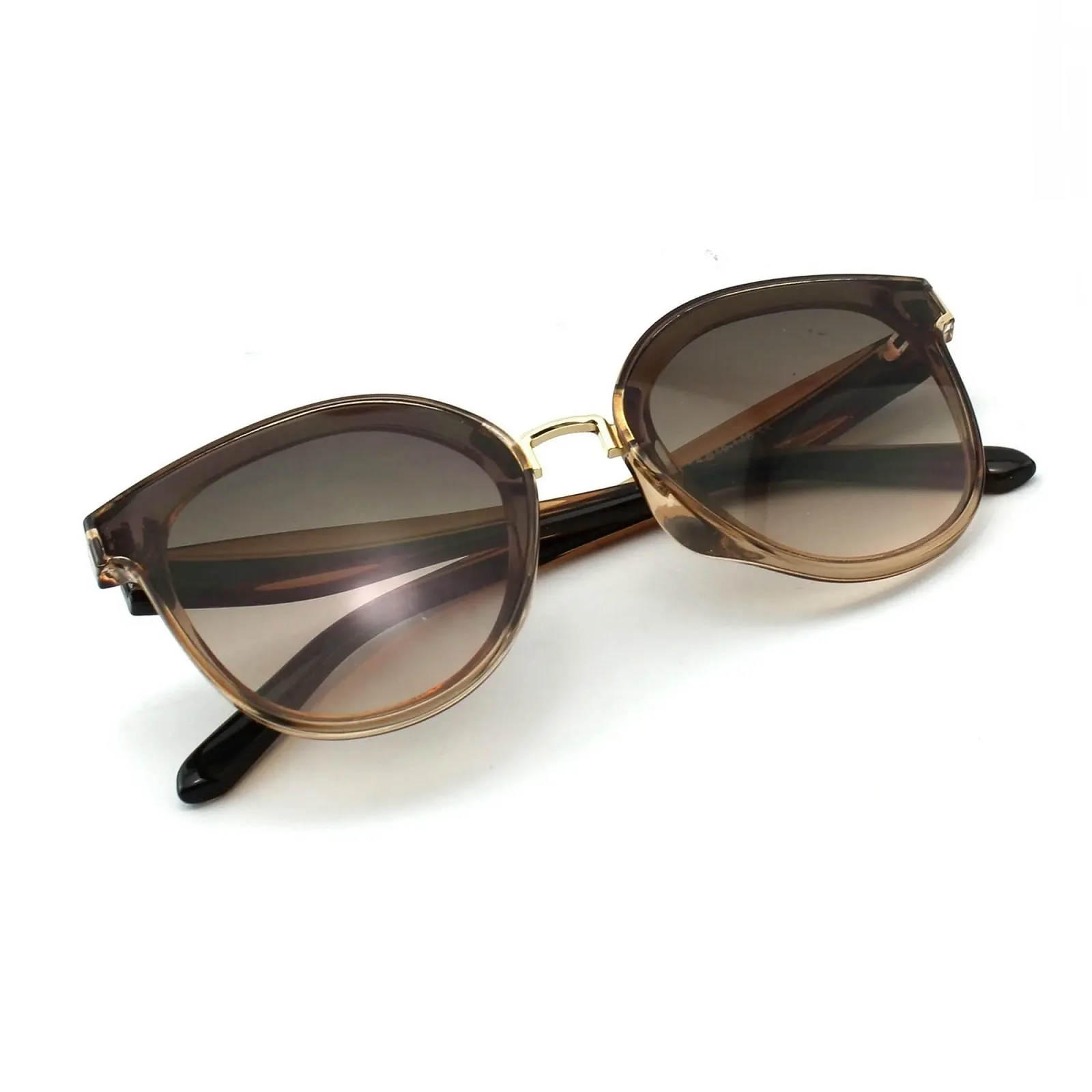 Сонцезахисні окуляри Cateye Luxxada Великі Розкішні Cat Eye Окуляри Коричнева оправа, фото №2 Сонцезахисні окуляри Cateye Luxxada Великі Розкішні Cat Eye Окуляри Коричнева оправа, фото №2