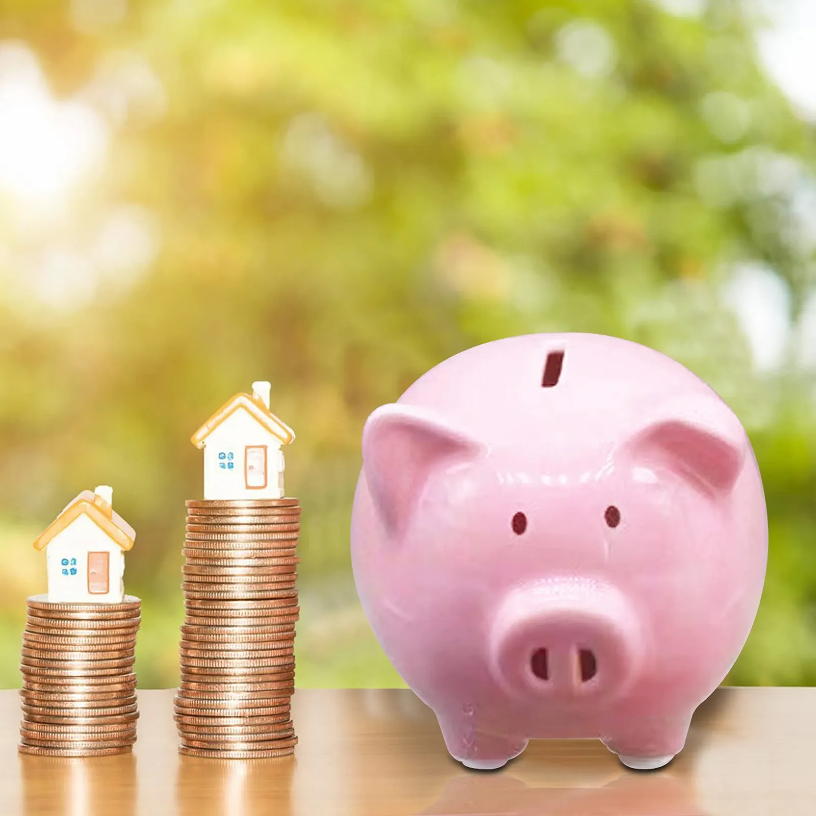 Скарбничка Classic Порося керамічна 15х12х11 см рожева, фото №5