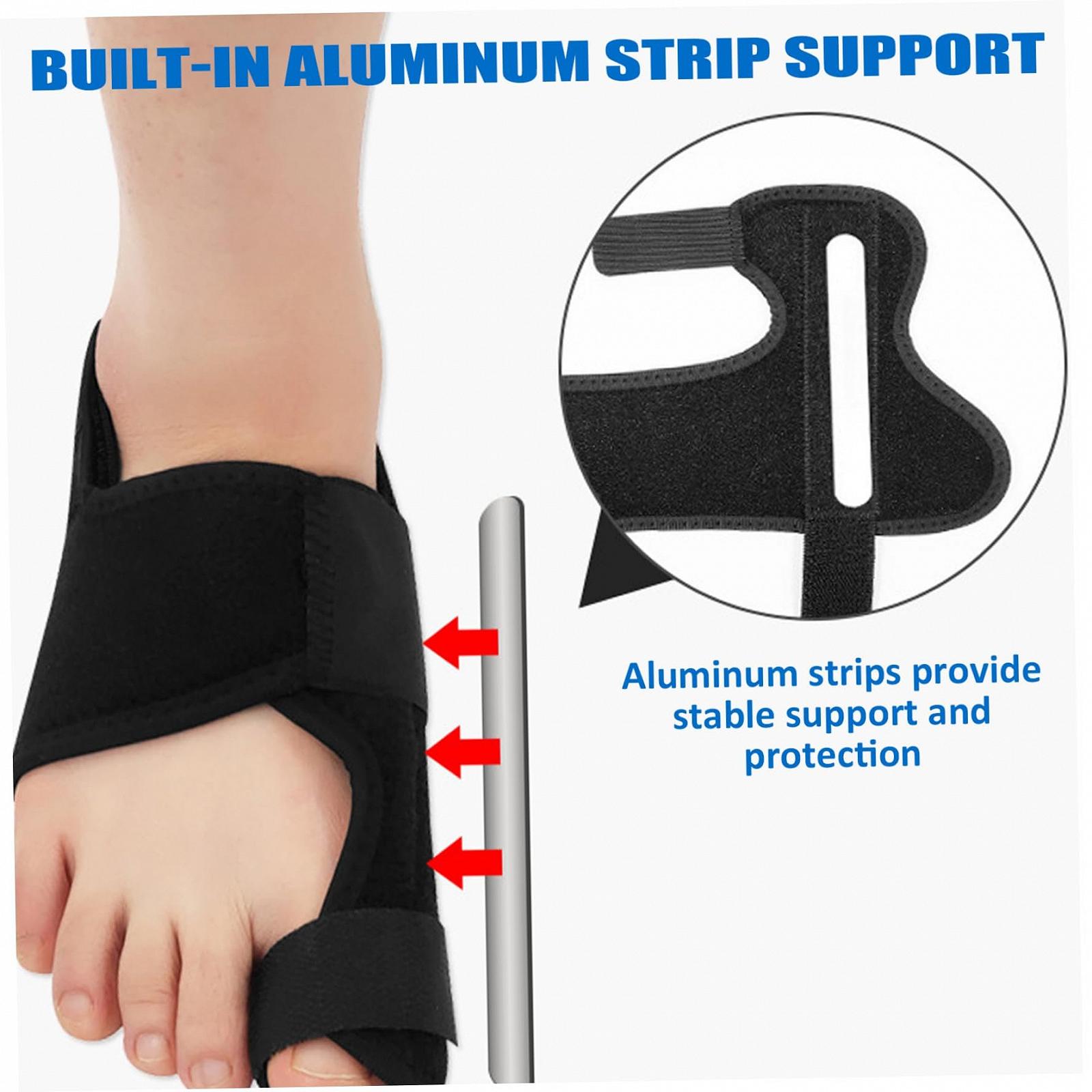 Коректор великого пальця стопи Регульований для жінок і чоловіків для лівої та правої ноги, фото №5