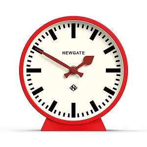 Настольные часы NEWGATE Railway M Красный - Фото 1