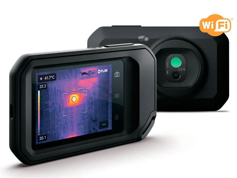 Тепловізійна камера FLIR C3-X (incl. WiFi) 128 x 96 8.7Hz Чорний, фото №1