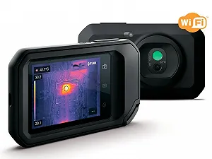 Купить Тепловизионная камера FLIR C3-X (incl. WiFi) 128 x 96 8.7Hz Черный - Фото 1 Тепловизионная камера FLIR C3-X (incl. WiFi) 128 x 96 8.7Hz Черный - Фото 1