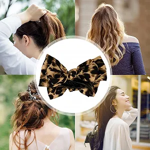 Заколка для волос с леопардовым узором synthetic.ua - Фото 1