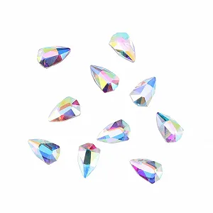 Прикраса для нігтів MAGICLULU 10 штук блискучий кристал - Фото 1