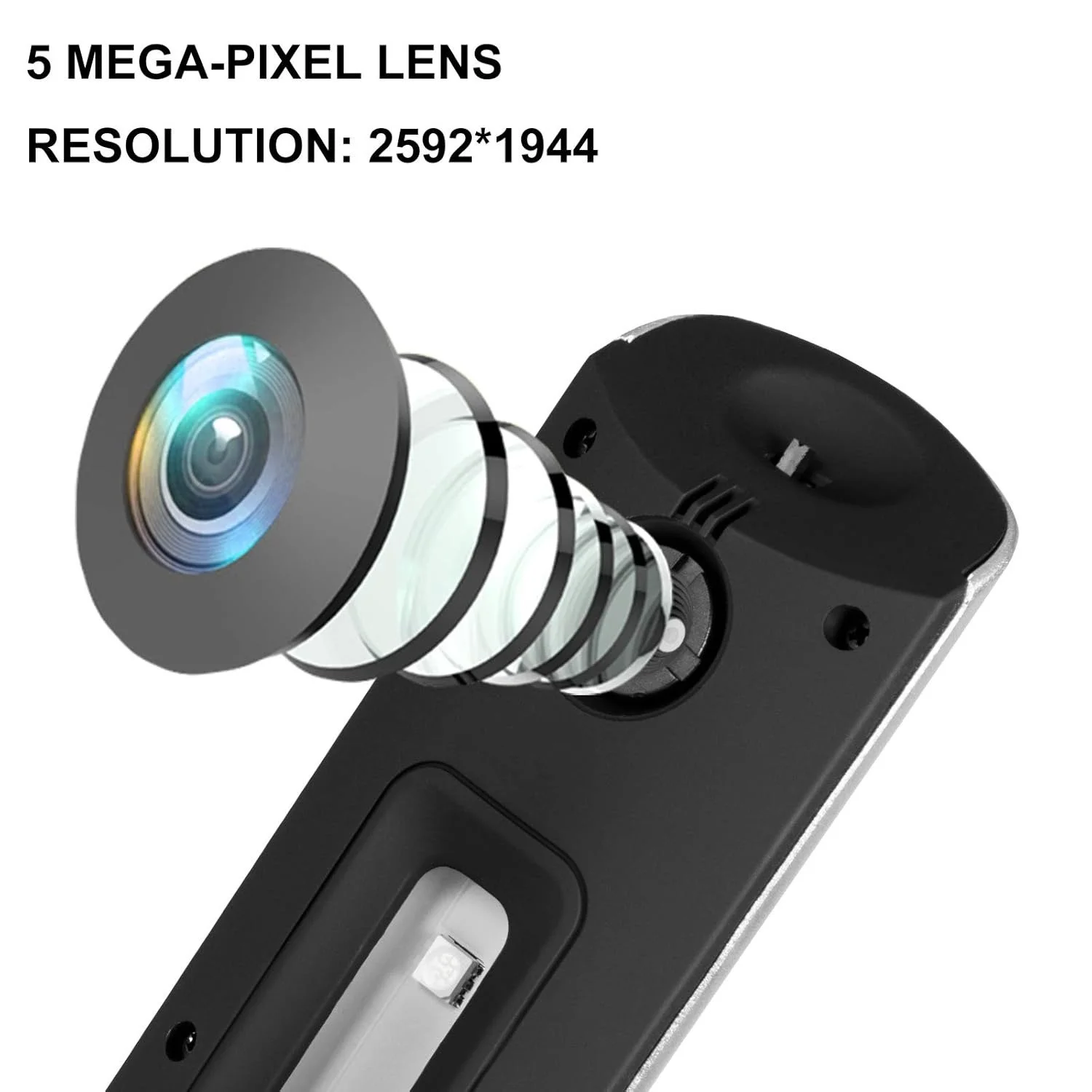 Документ-камера VEVOR A4 10MP Silver/Black, фото №3