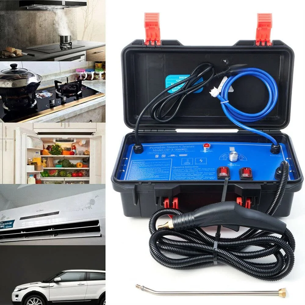 Пароочисник SHZICMY 3000 Вт 3-5 Бар високотемпературний 100-130°C, фото №2 Пароочисник SHZICMY 3000 Вт 3-5 Бар високотемпературний 100-130°C, фото №2