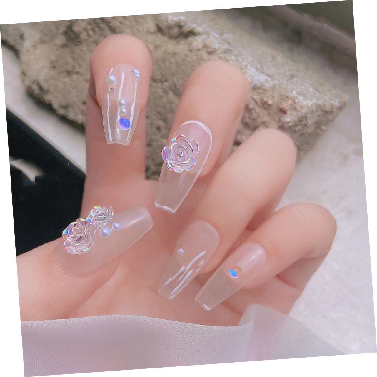 Прикраса для нігтів Квітка MERRYHAPY 2 коробки Аксесуари, фото №6 Прикраса для нігтів Квітка MERRYHAPY 2 коробки Аксесуари, фото №6