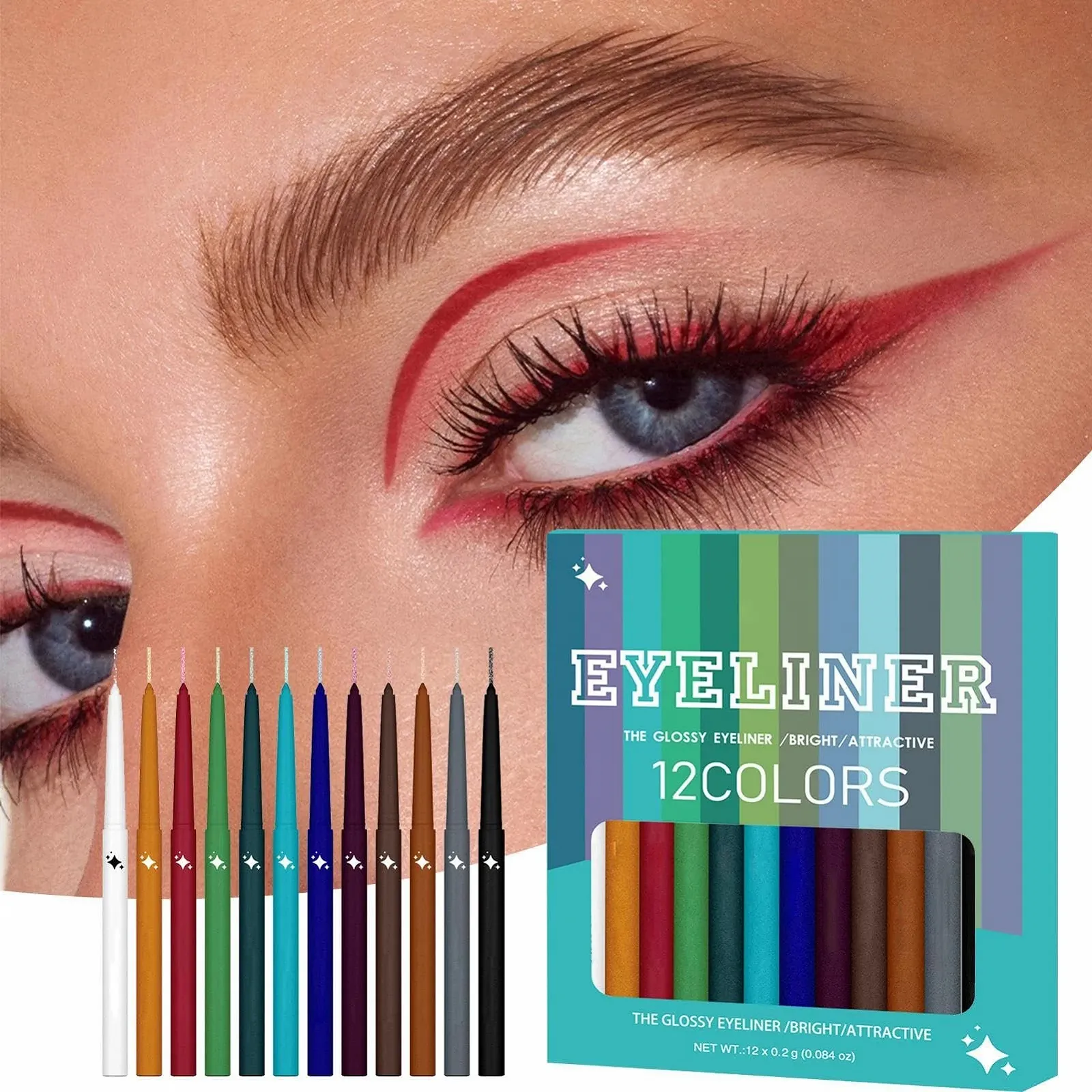 Підводка Glitzer Eyeliner Set Perle, фото №6