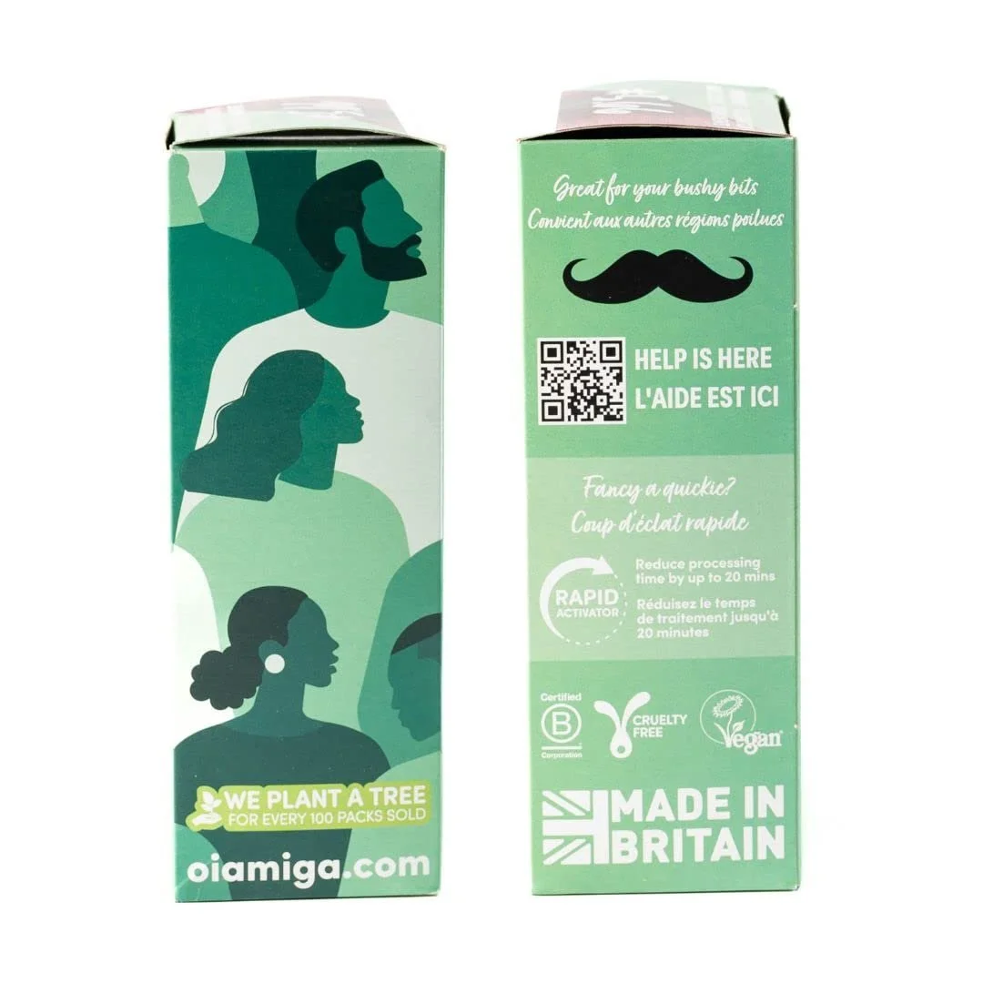 Фарба для волосся Oiamiga Permanent Raspberry з натуральними інгредієнтами, 120 мл, фото №4 Фарба для волосся Oiamiga Permanent Raspberry з натуральними інгредієнтами, 120 мл, фото №4