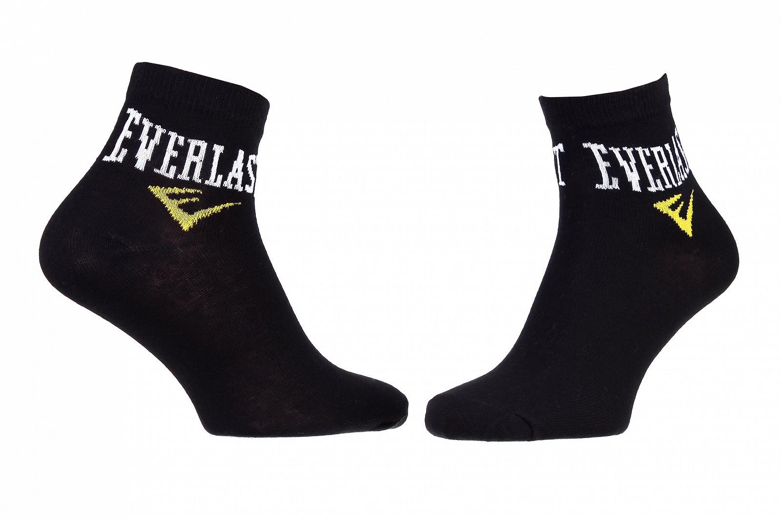 Носки Everlast QUARTER 3 PAIR Черный 35-40, фото №1