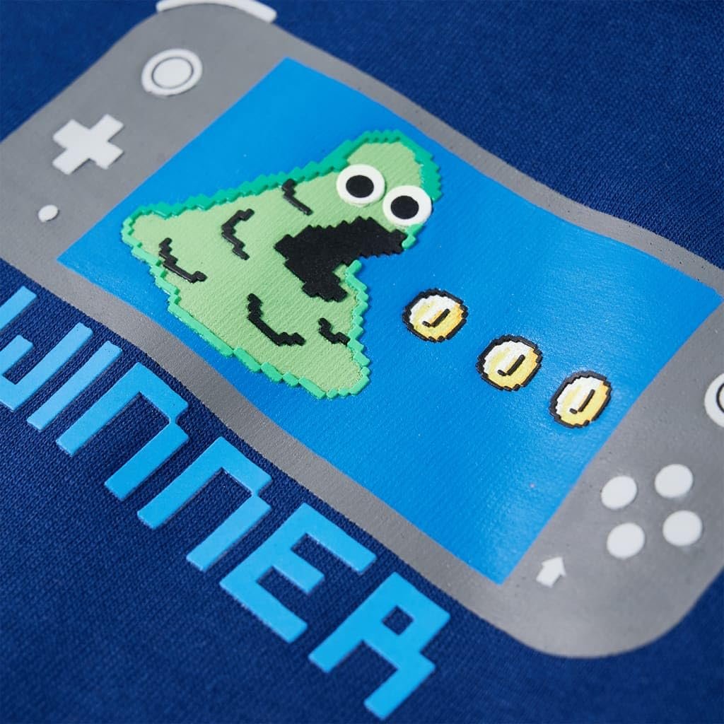 Дитячий пуловер з капюшоном vidaXL для дітей, дитяча толстовка, фото №4