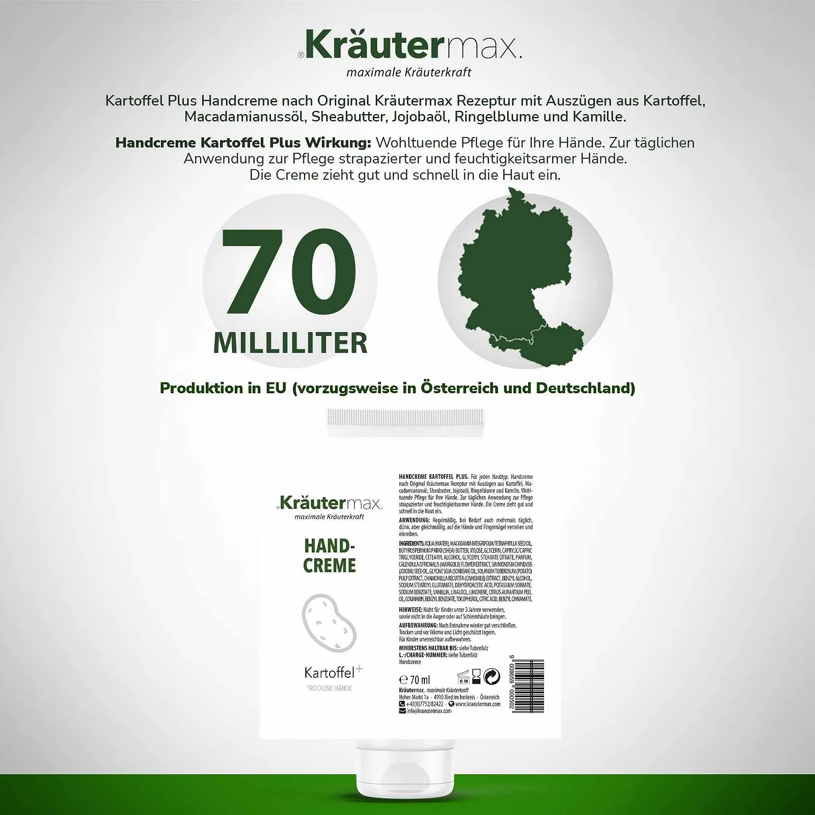 Крем для рук Potato 70 мл, фото №2