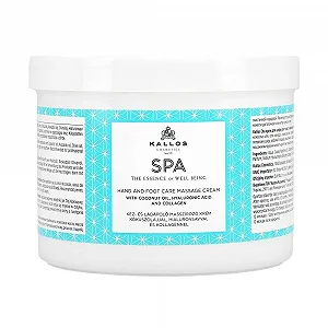 Крем для массажа рук и ног KALLOS SPA с кокосовым маслом 500 мл - Фото 1