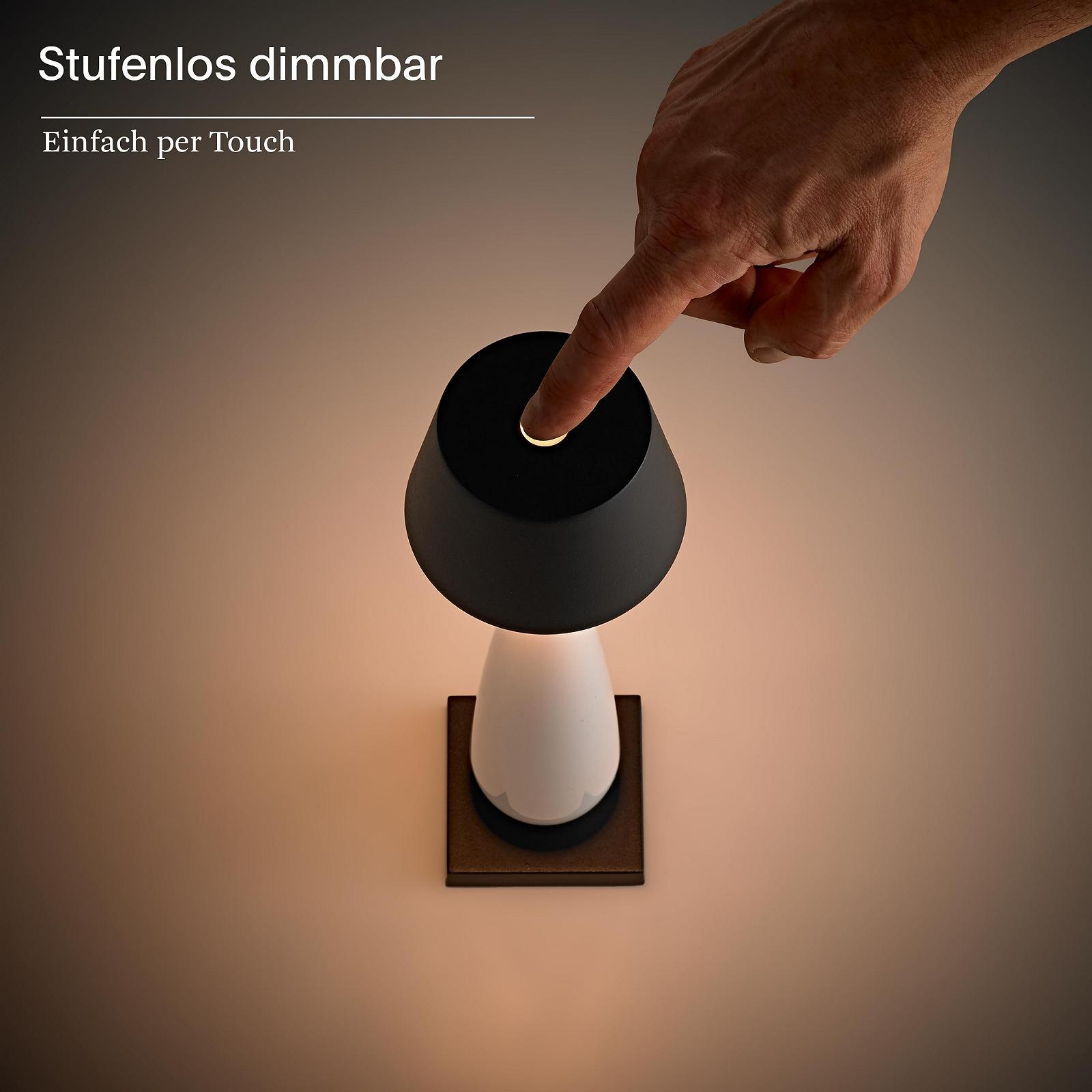 Настільна лампа SIGOR Thala Акумуляторна LED IP65 23.7 см Кераміка, фото №3