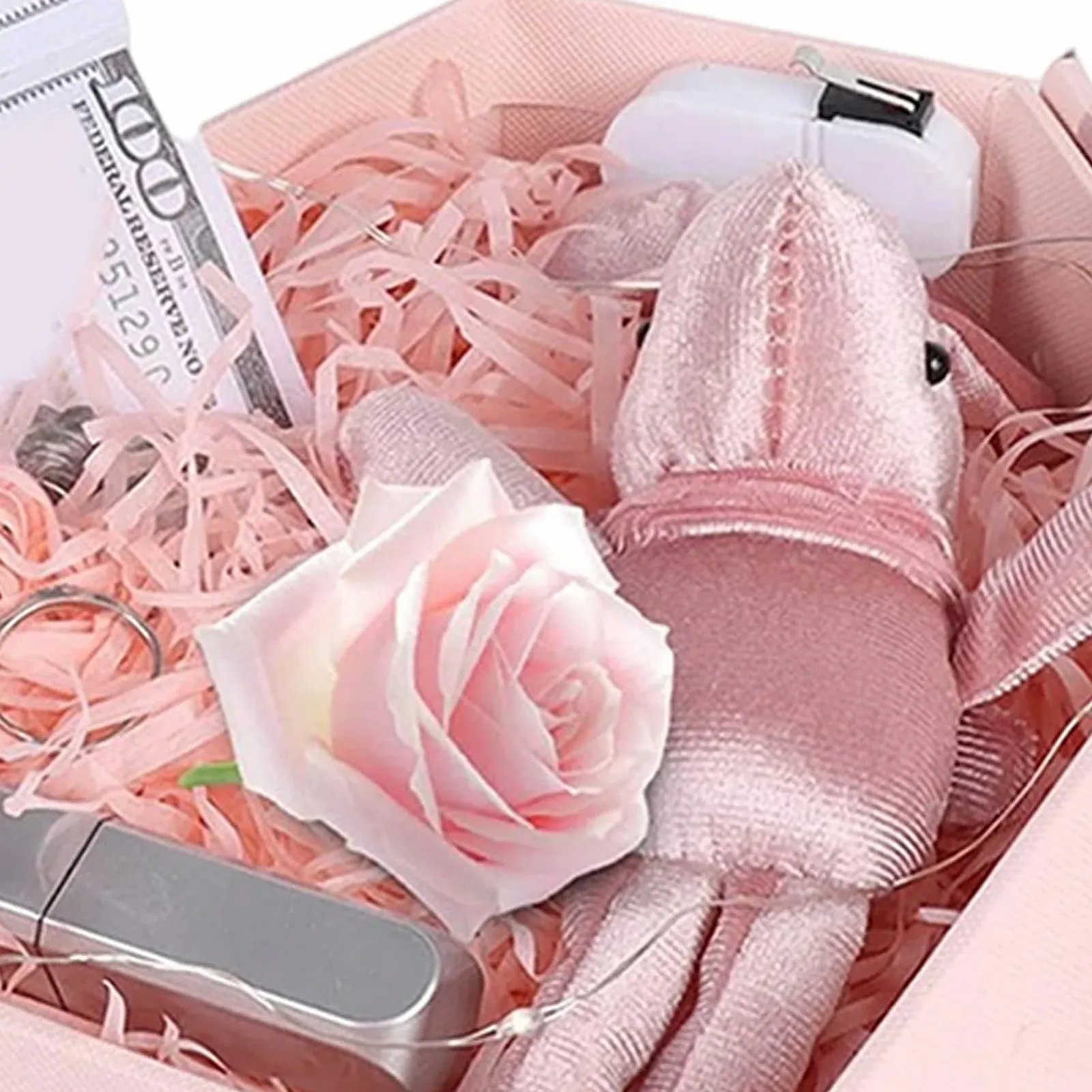 Скарбничка для грошей Серце з механізмом витягування LED, фото №9