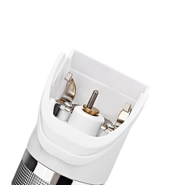 Машинка для стрижки Kemei KM-2172 беспроводная 2 в 1 с триммером носа и ушей 4 насадки 3 Вт Белая, фото №7 Машинка для стрижки Kemei KM-2172 беспроводная 2 в 1 с триммером носа и ушей 4 насадки 3 Вт Белая, фото №7