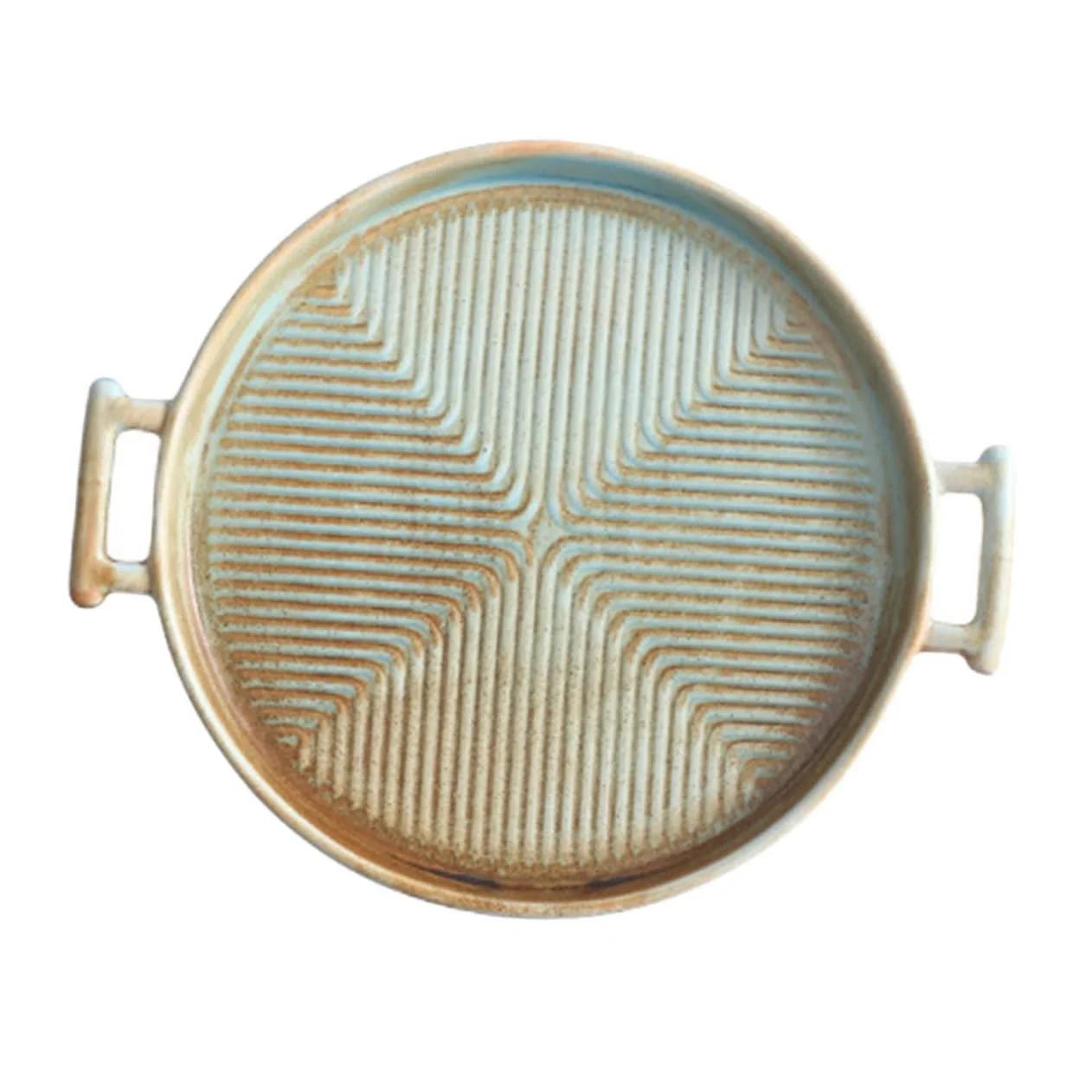 Форма для запікання BESTYASH Vintage керамічна кругла багатофункціональна з ергономічним дизайном, фото №1