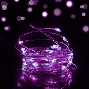 Гирлянда Dalugo 5 м, 50 LED, фиолетовая synthetic.ua - Фото 1