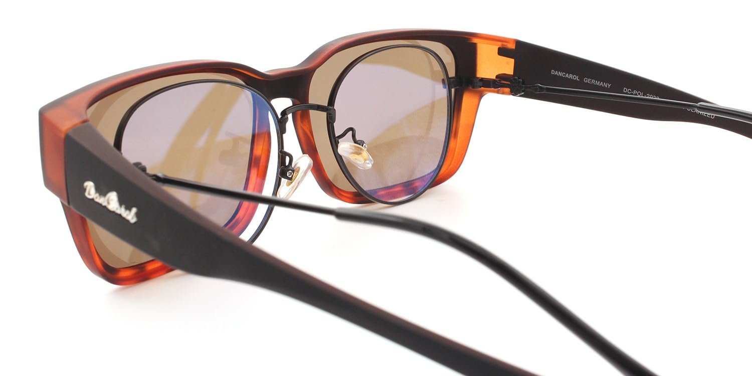 Сонцезахисні окуляри DanCarol DC-POL-2022A-N-C2-B для носіїв окулярів з поляризованими лінзами, фото №4