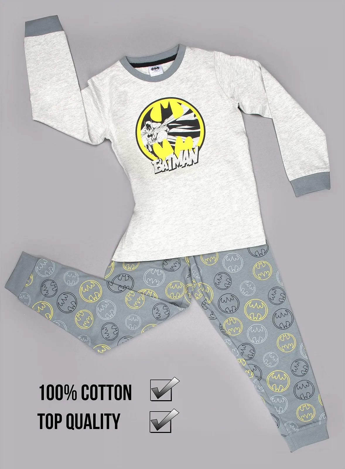 Пижама DC Comics Batman для мальчиков, фото №6