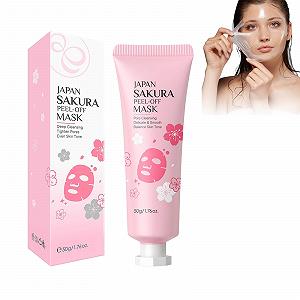 Маска-плівка HASAIKA Сакура, колагенова маска-плівка для обличчя - Фото 1