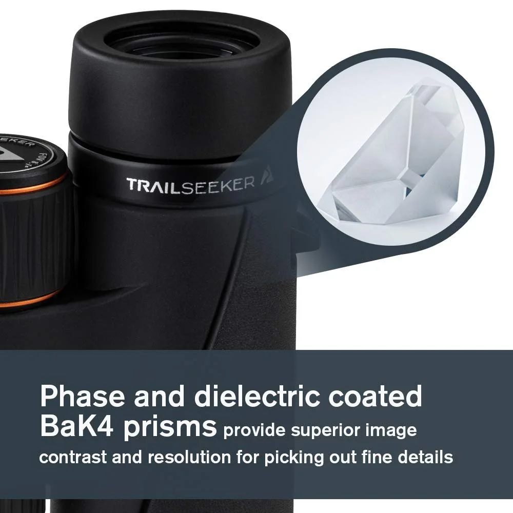 Бінокль Celestron TrailSeeker 71404 8 x 42 мм Чорний, фото №3
