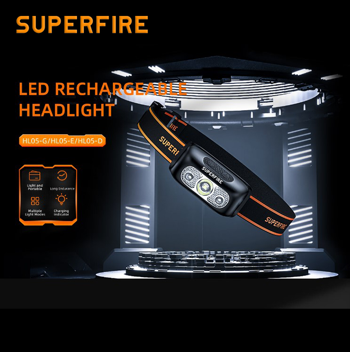 Акумуляторний ламповий світлодіодний HL05-E SuperFire 120 Lumen IP44, фото №4 Акумуляторний ламповий світлодіодний HL05-E SuperFire 120 Lumen IP44, фото №4