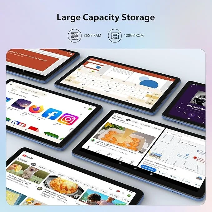 Планшет WOREGOO L211 10.1" (12+24)/128ГБ 8000 mAh Android 14, фото №4