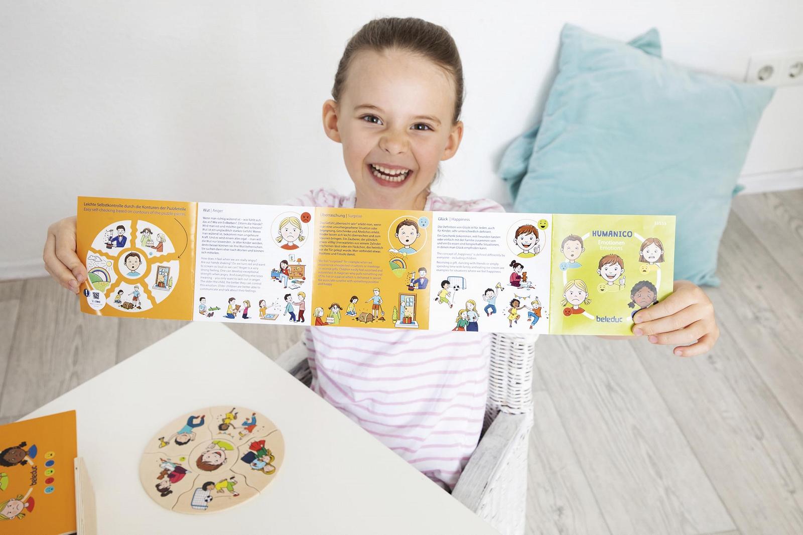 Пазл beleduc HUMANICO Emotions круглый, фото №3 Пазл beleduc HUMANICO Emotions круглый, фото №3