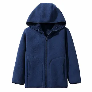 Зимняя куртка для мальчиков Generisch 92, Пушистое модное зимнее пальто, повседневная стеганая куртка, куртка для отдыха, софтшелл, переходная куртка, теплая флисовая куртка с капюшоном, удобная классическая куртка для активного отдыха - Фото 1