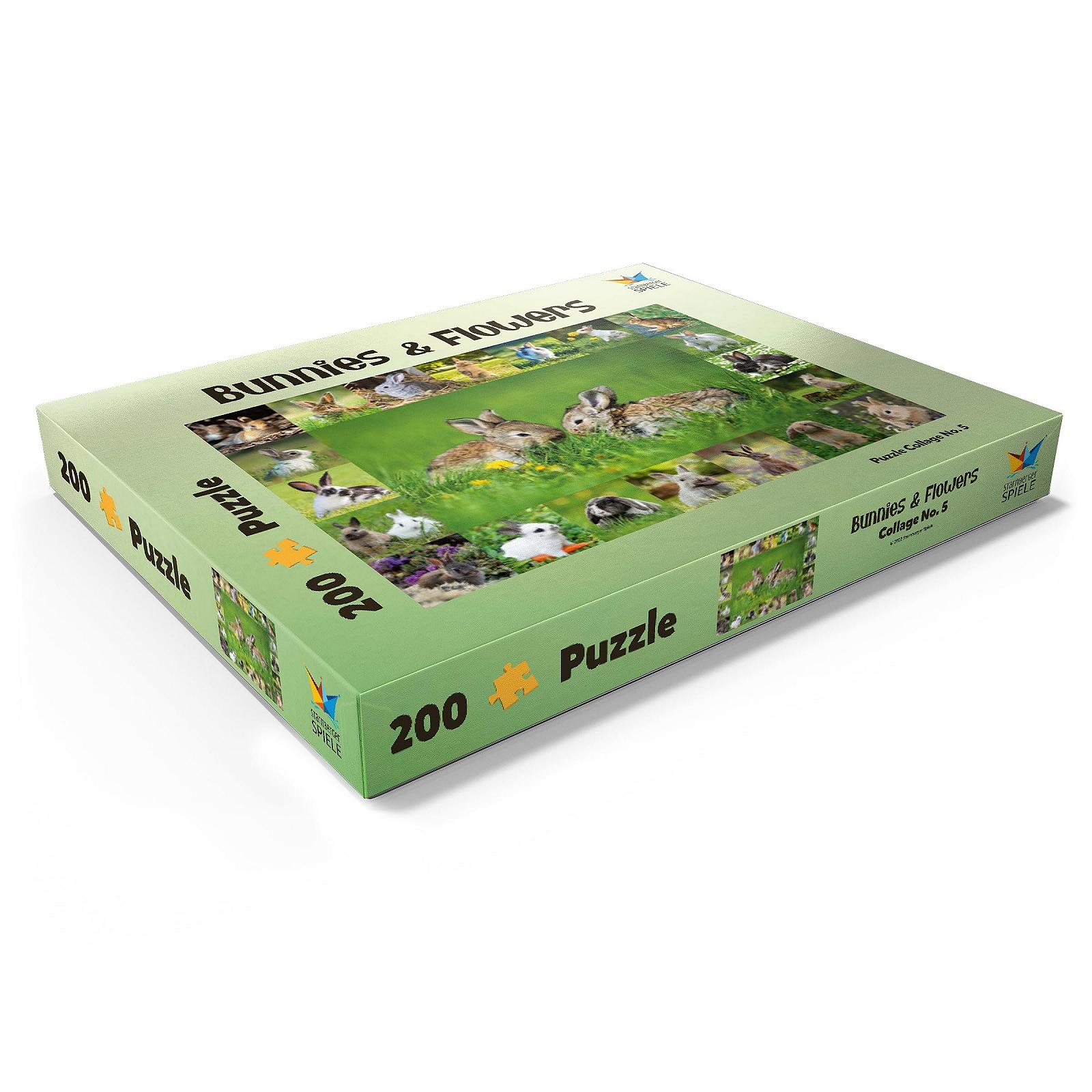 Пазл Starnberger Spiele MyPuzzle Special Collection Collage No. 5 Bunnies & Rabbits 200 элементов, фото №3 Пазл Starnberger Spiele MyPuzzle Special Collection Collage No. 5 Bunnies & Rabbits 200 элементов, фото №3