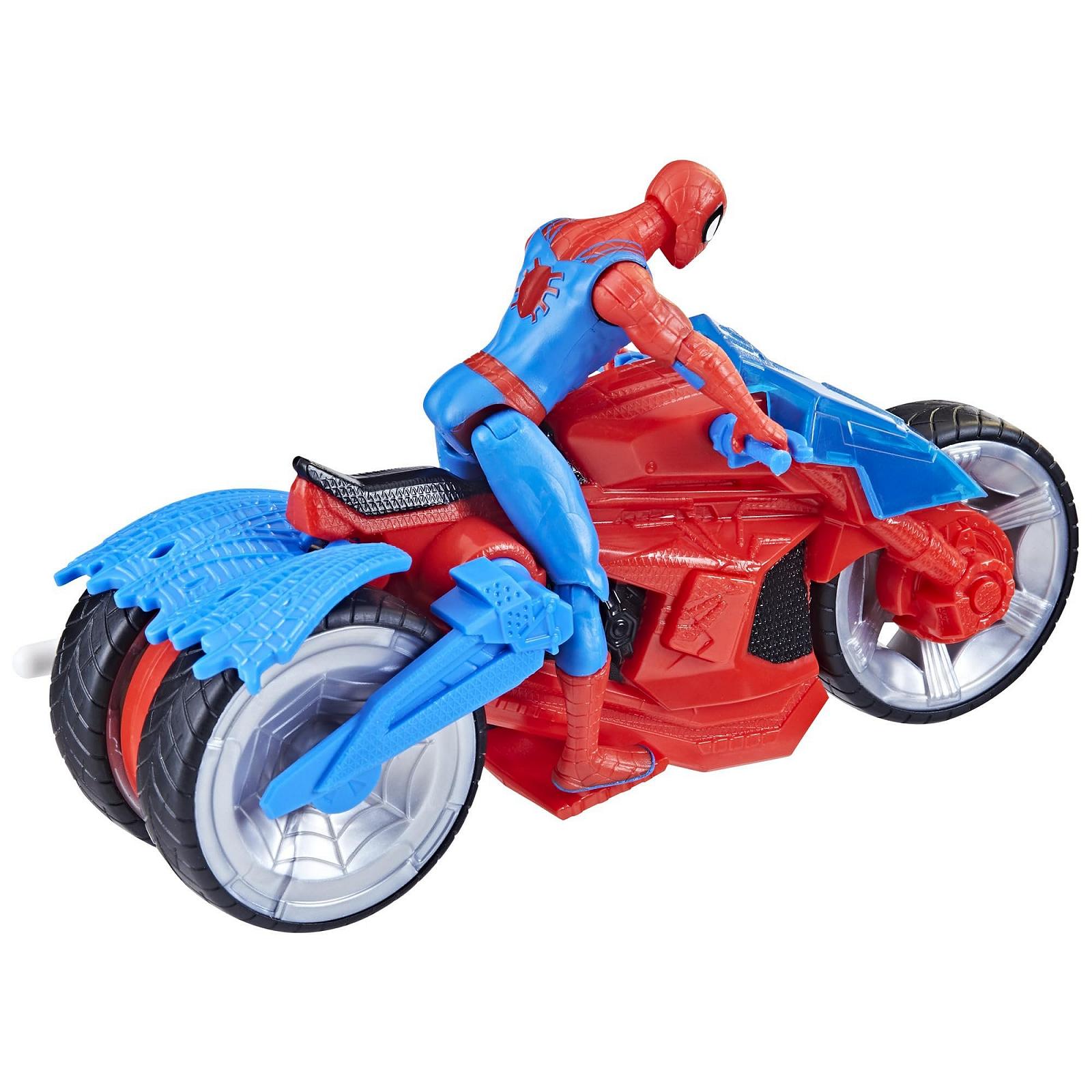 Фігурка Людина-павук Marvel з мотоциклом Web motorcycle, фото №6