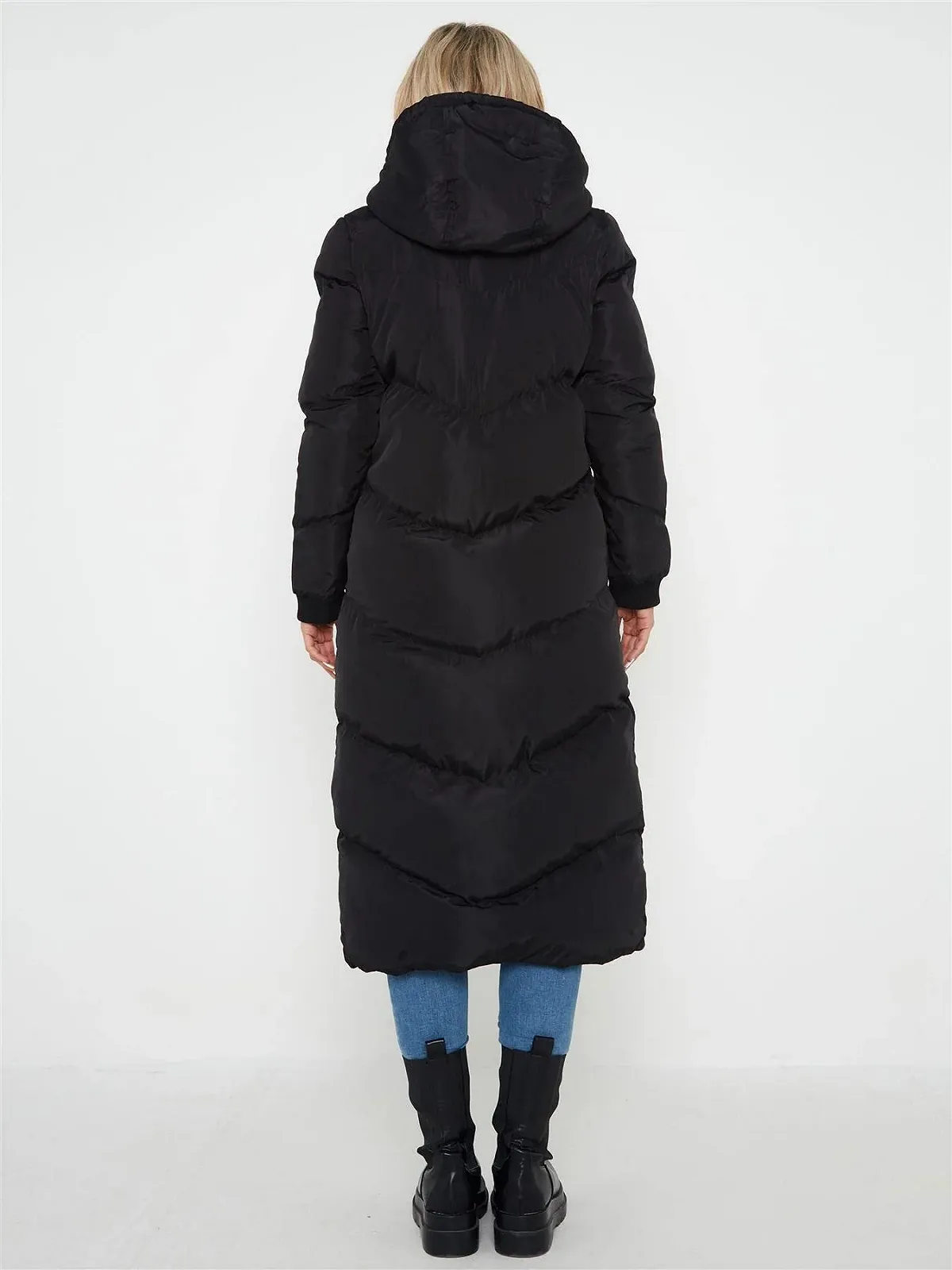 Женское пальто SS7 длинное утепленное зимнее, фото №5 Женское пальто SS7 длинное утепленное зимнее, фото №5