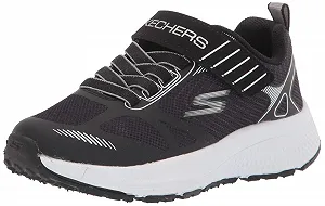 Кросівки Skechers Go Run Consistent Kelpton Чорний/Білий Текстиль - Фото 1